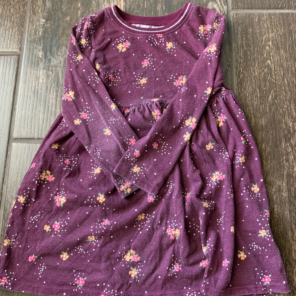 Girls Old Navy cotton floral dress